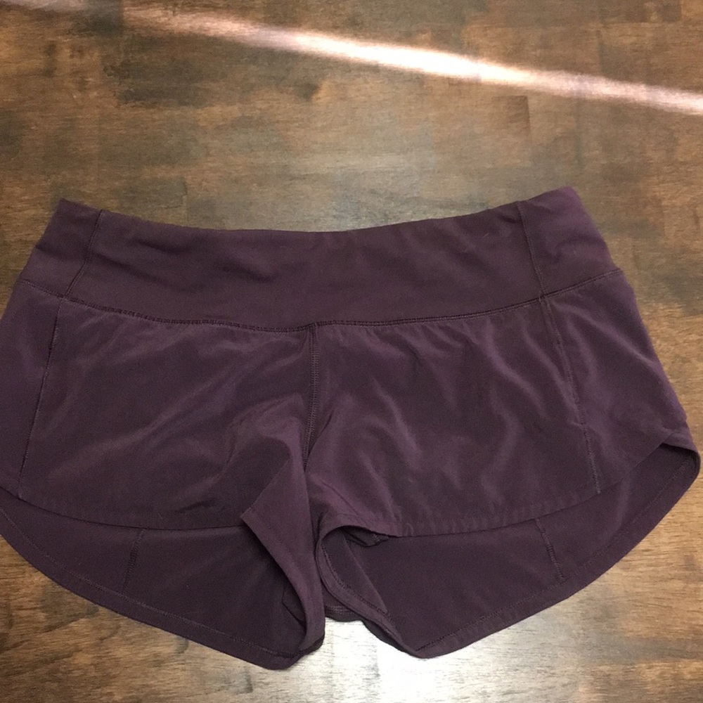 Color is cherry but looks kind of purple.